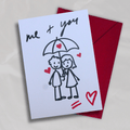 me + you = <3