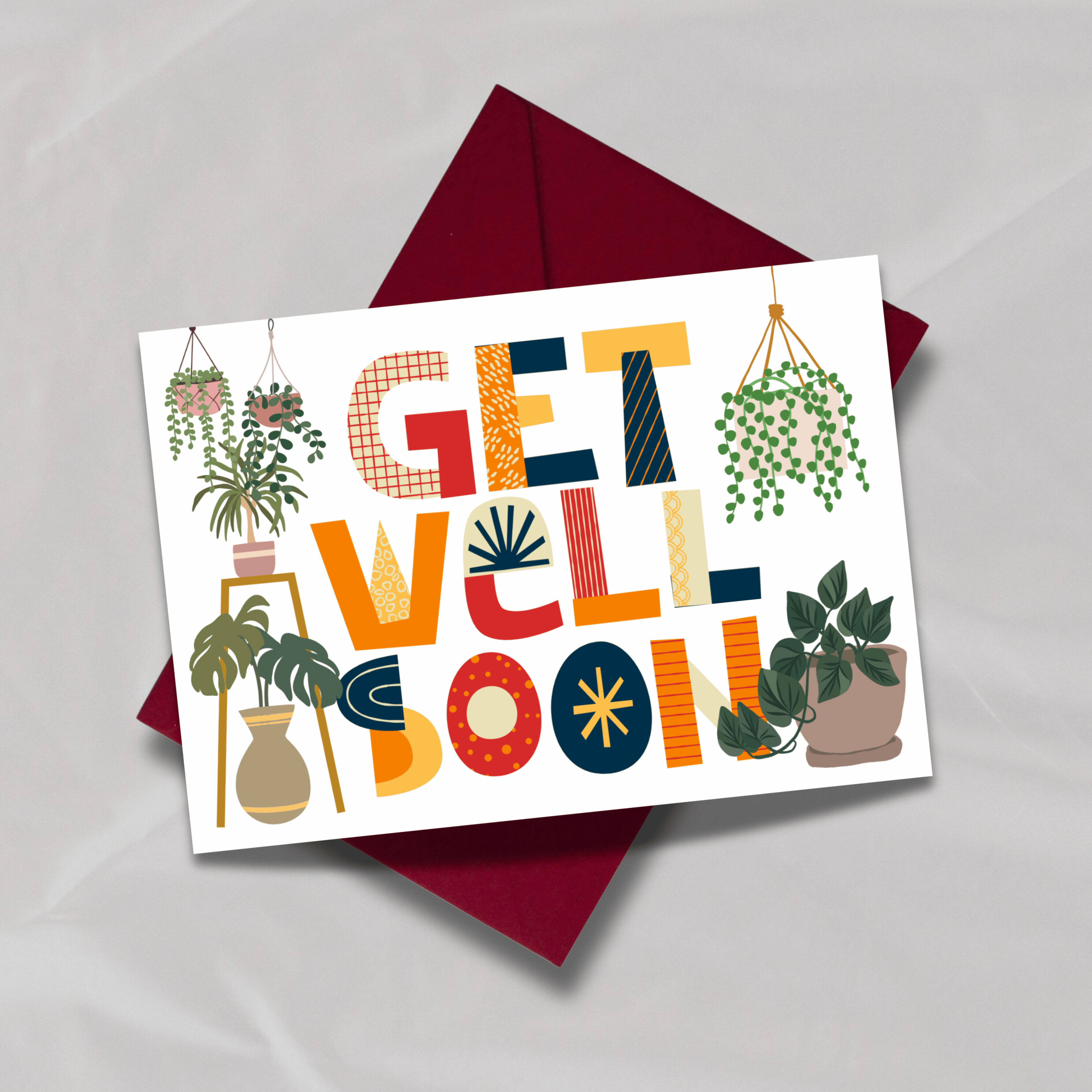 Get Well Soon for a Plant lover