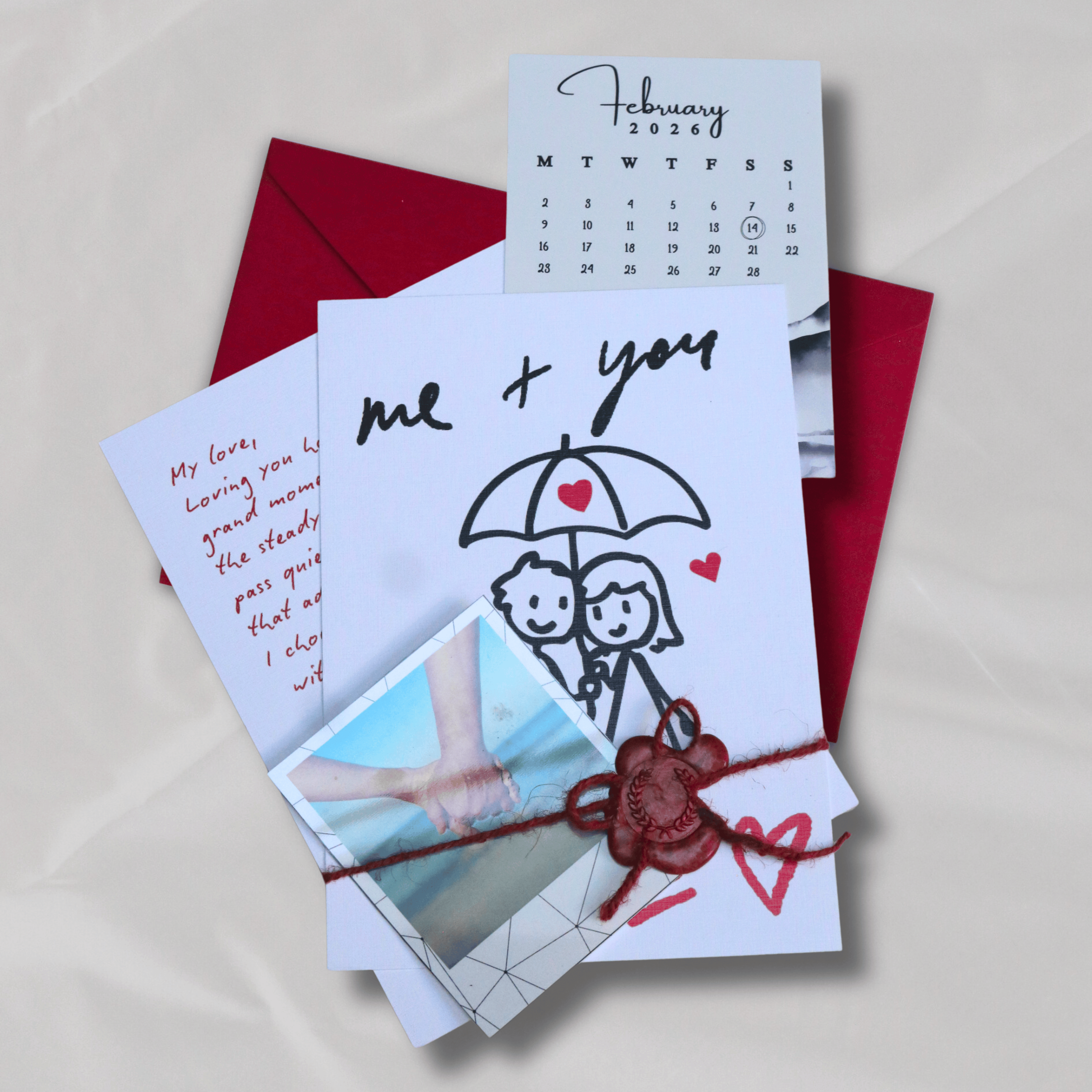 me + you = <3