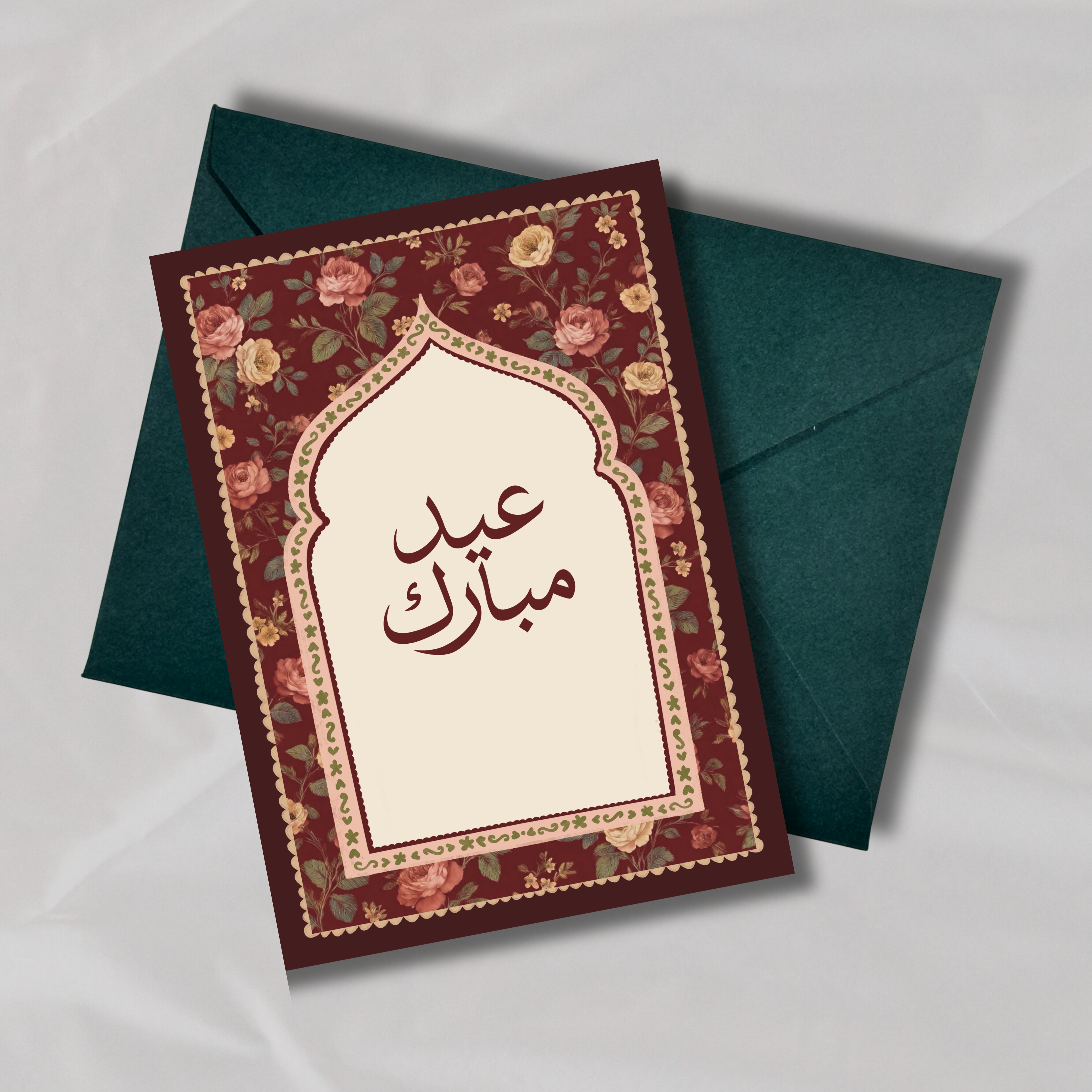 Vintage crimson Eid - Haani