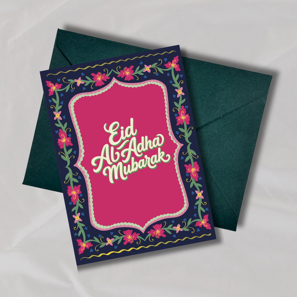 Retro fuscia Eid - Haani