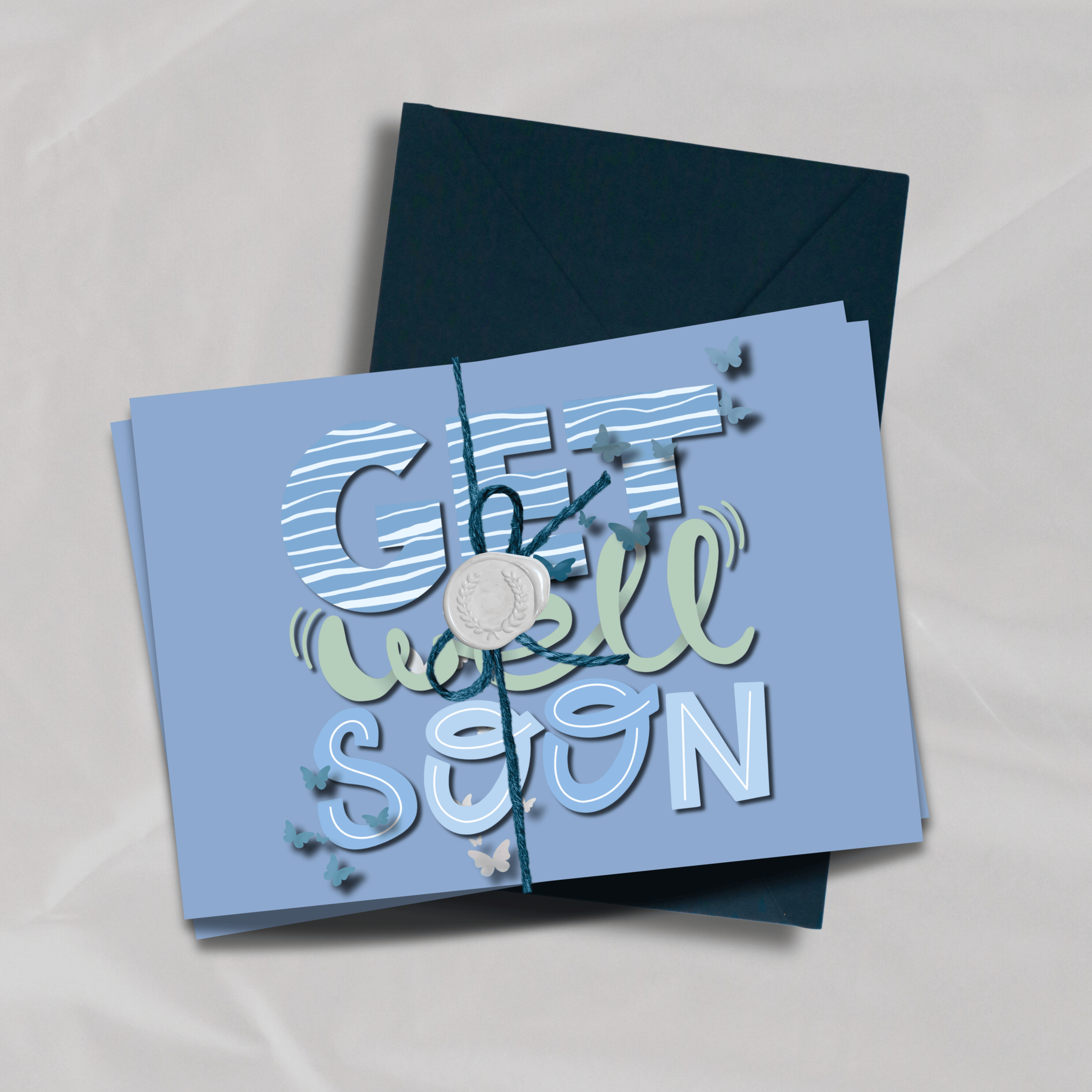Get Well Soon - Butterflies for You