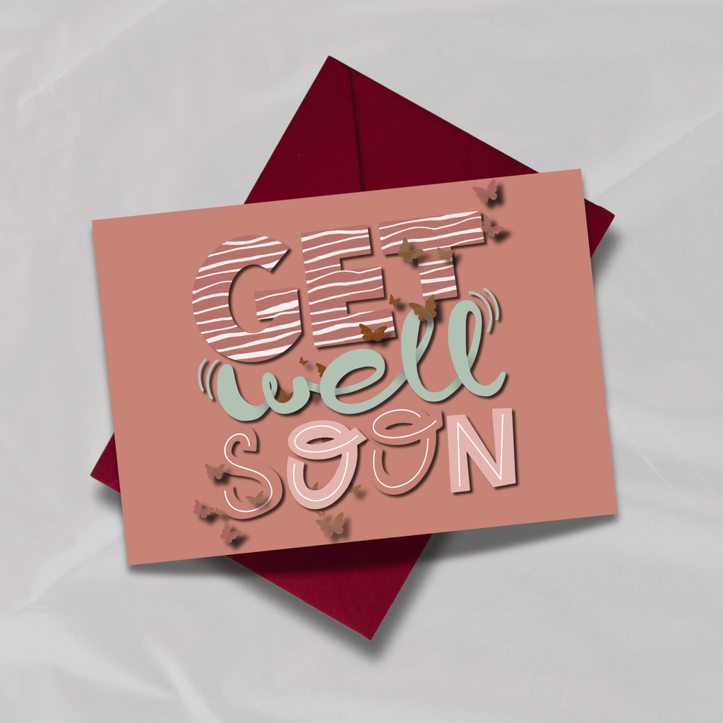 Get Well Soon - Butterflies for You