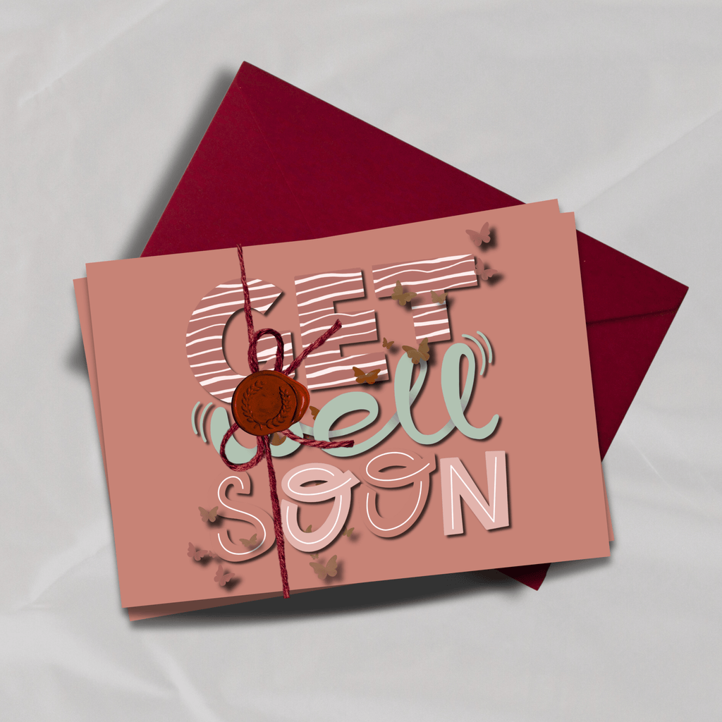 Get Well Soon - Butterflies for You