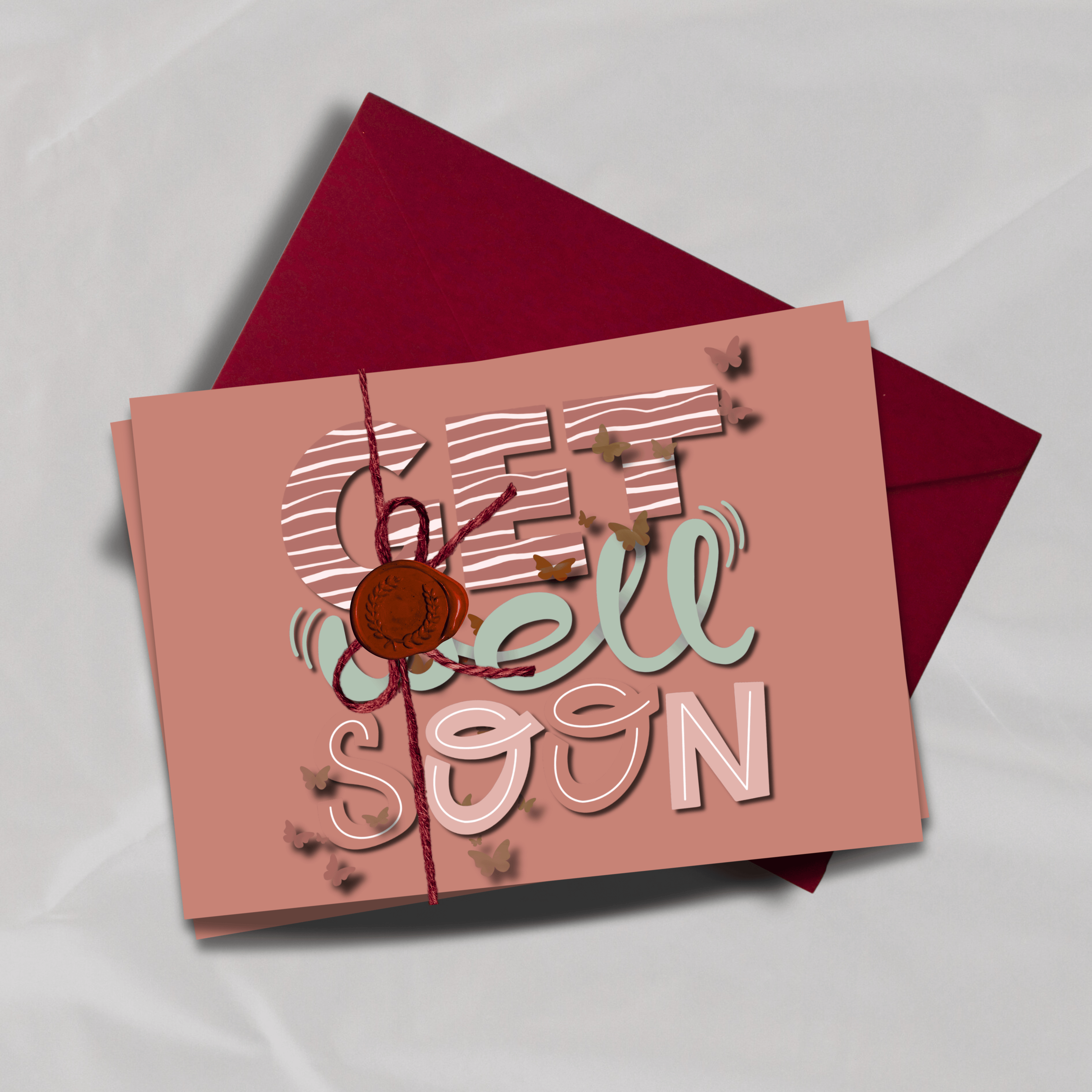 Get Well Soon - Butterflies for You
