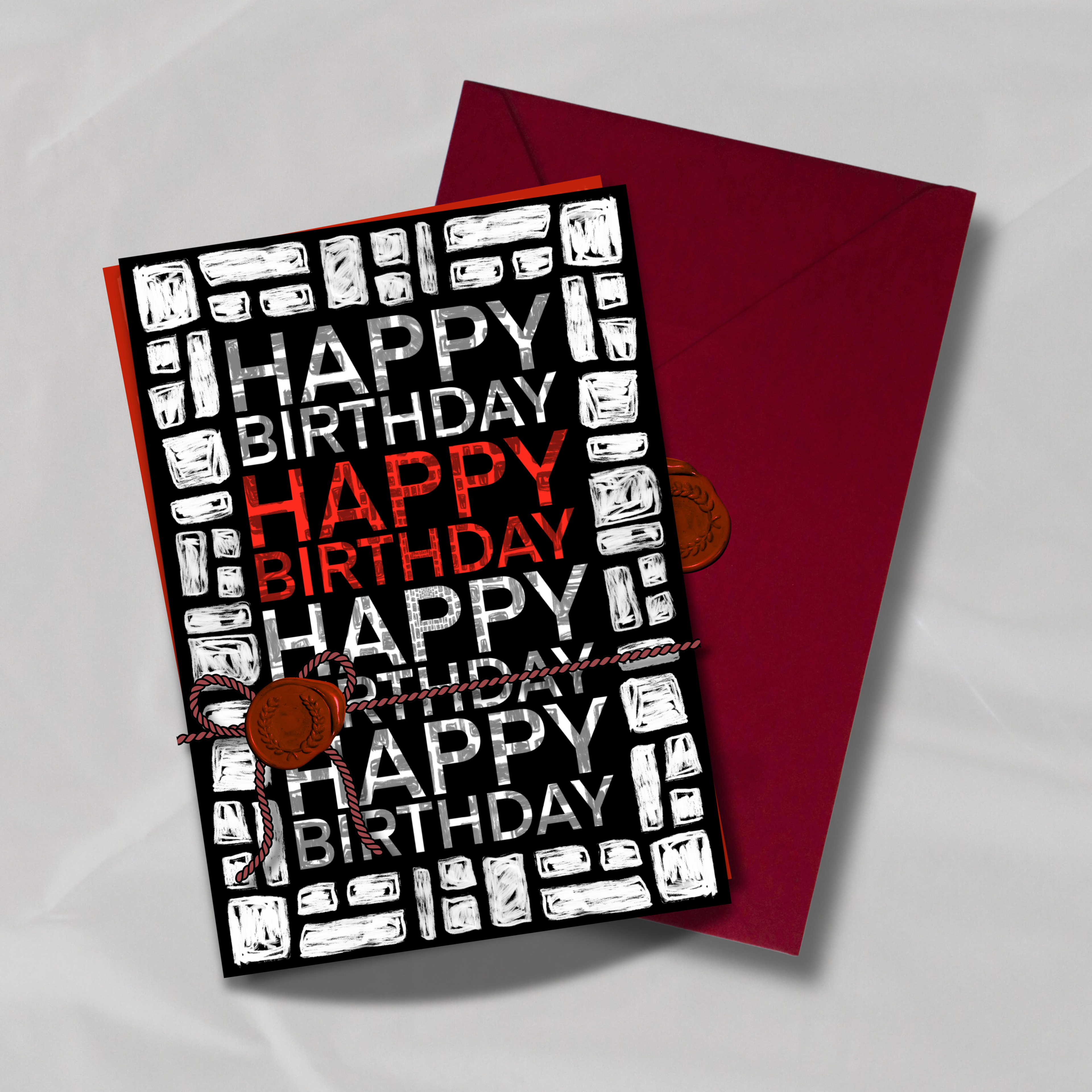 Birthday in Food colours