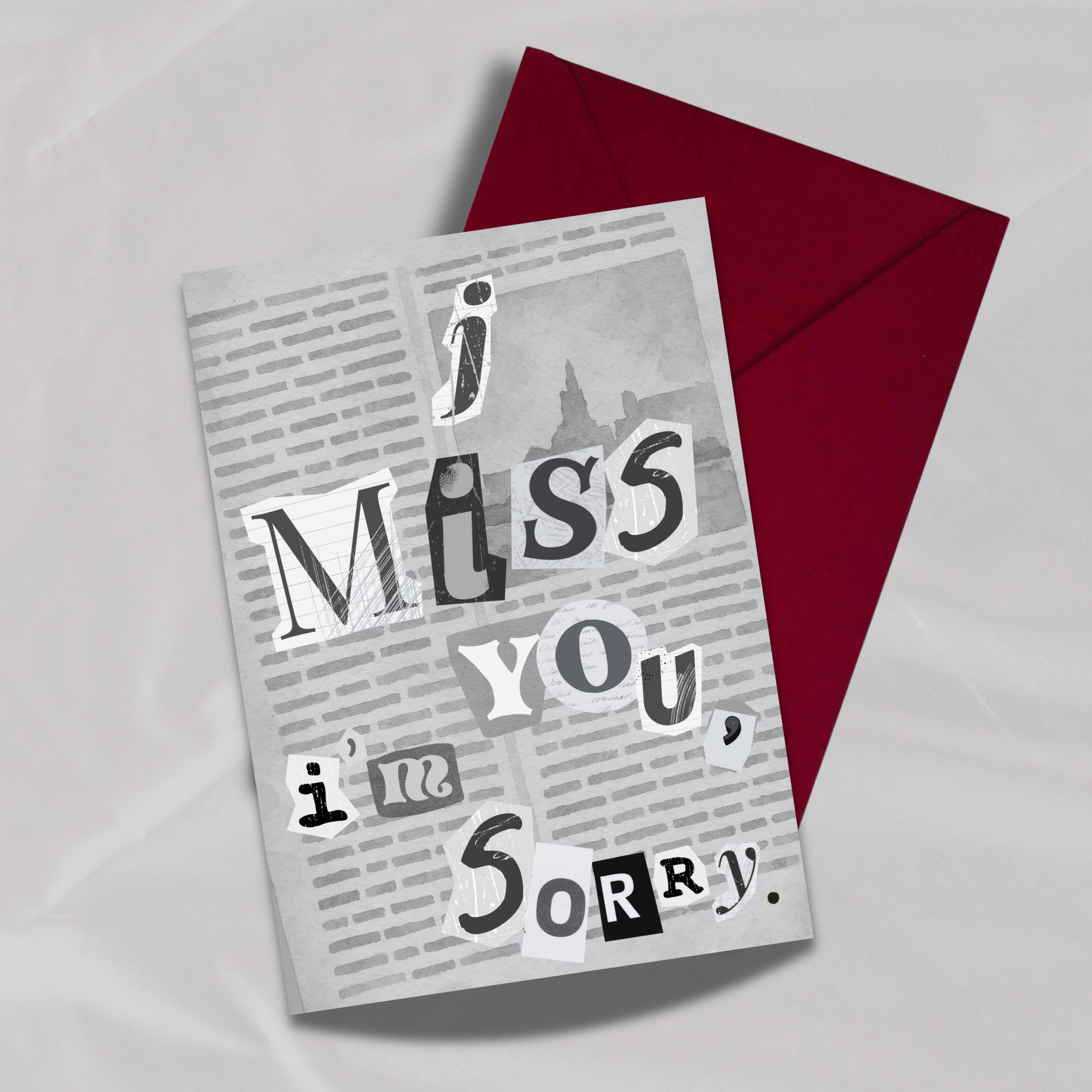 I Miss You, I'm Sorry.