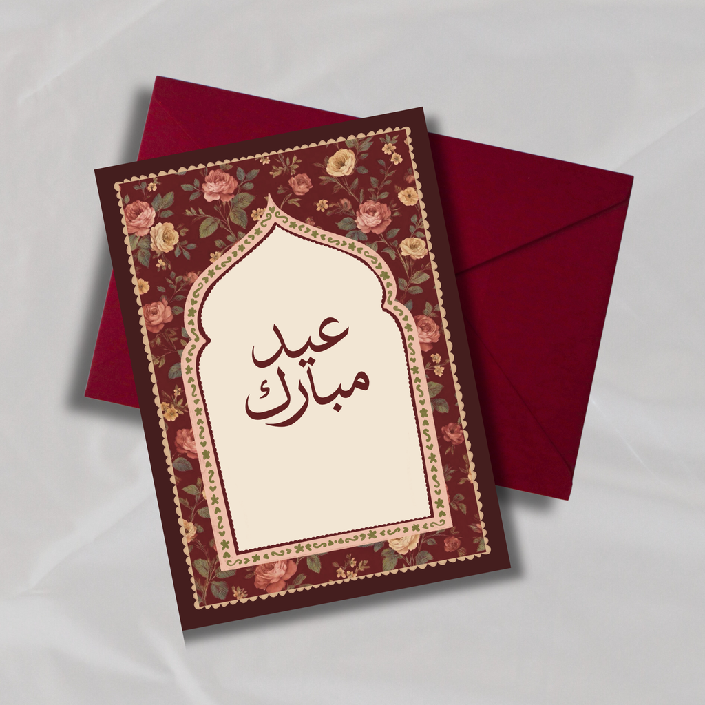 Vintage crimson Eid - Haani
