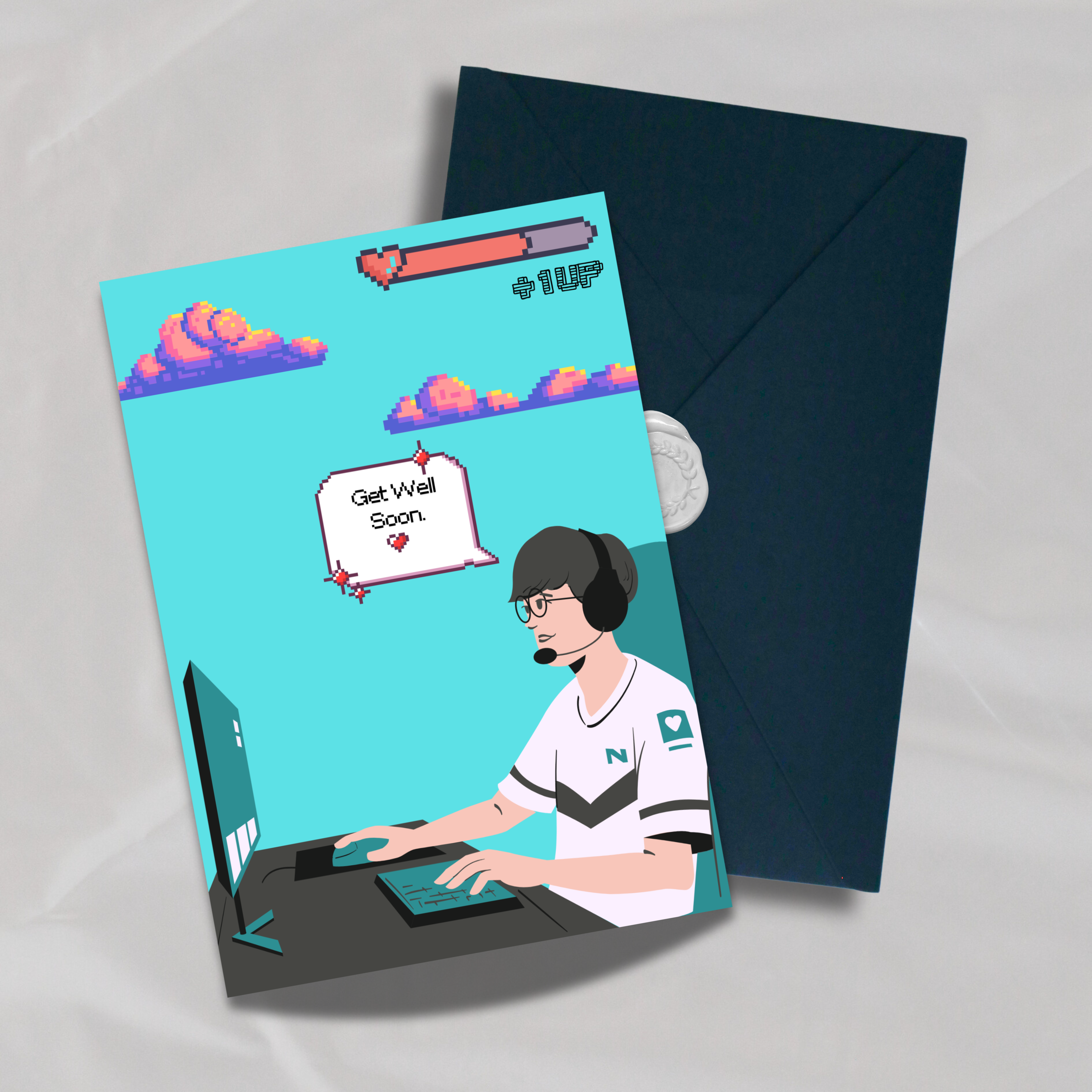 Gamer Guy - Get Well Soon
