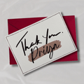 Thank you Note