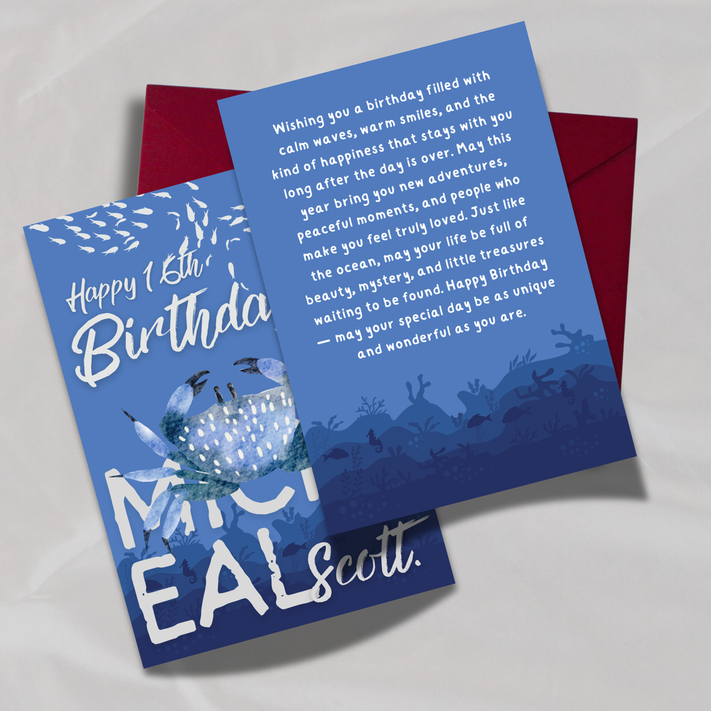 Have a Crabby Birthday!