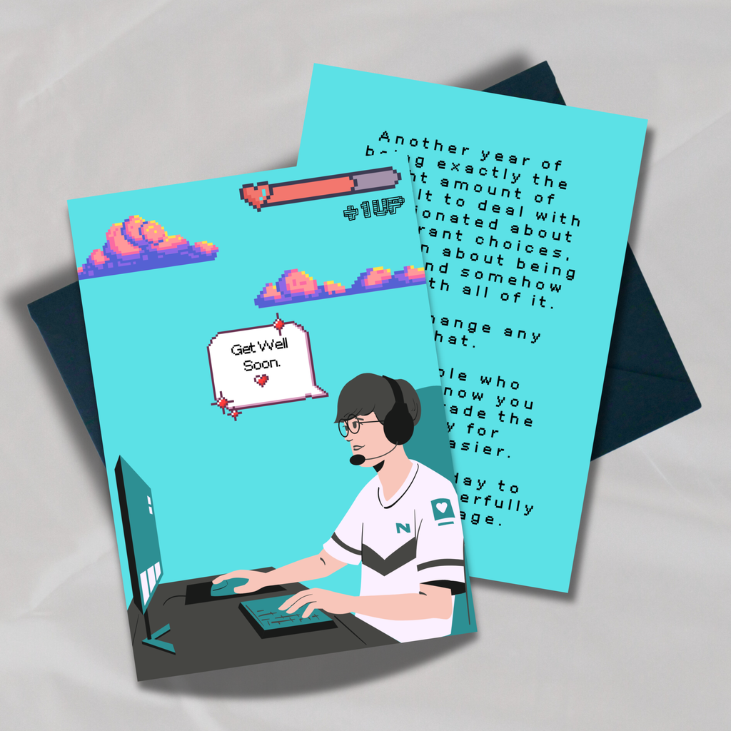 Gamer Guy - Get Well Soon