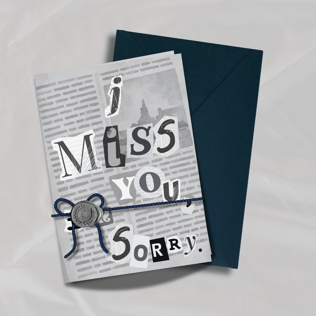I Miss You, I'm Sorry.