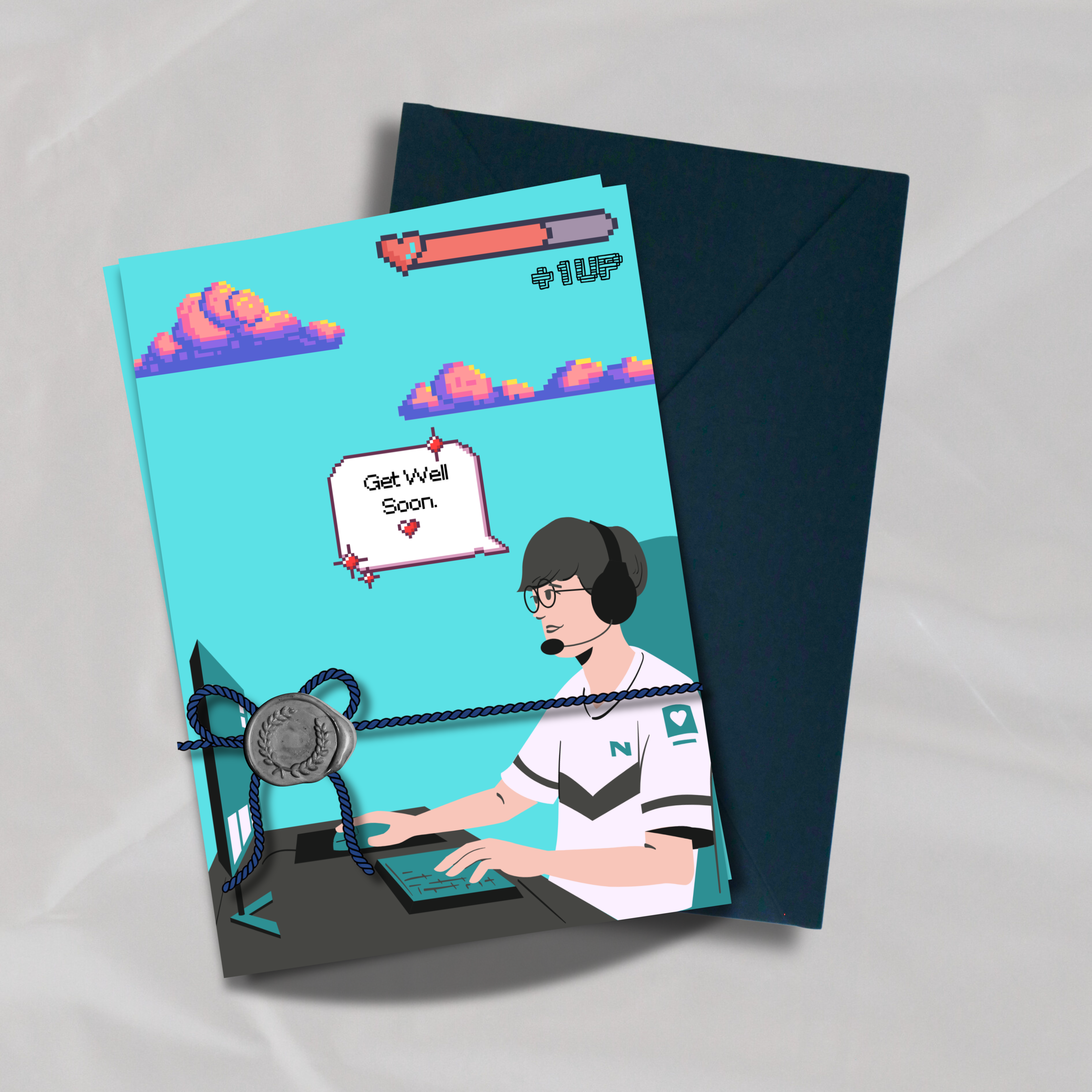 Gamer Guy - Get Well Soon