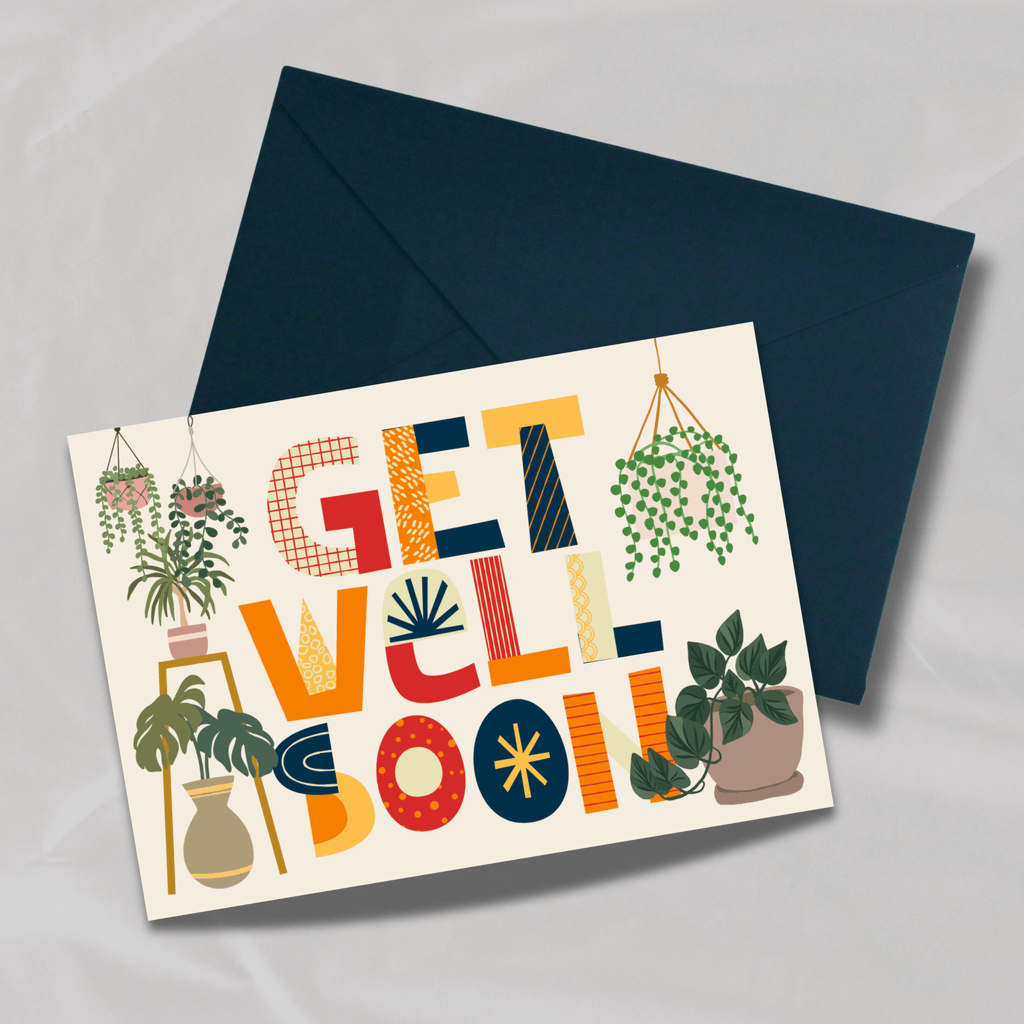 Get Well Soon for a Plant lover