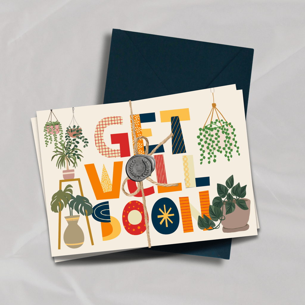 Get Well Soon for a Plant lover